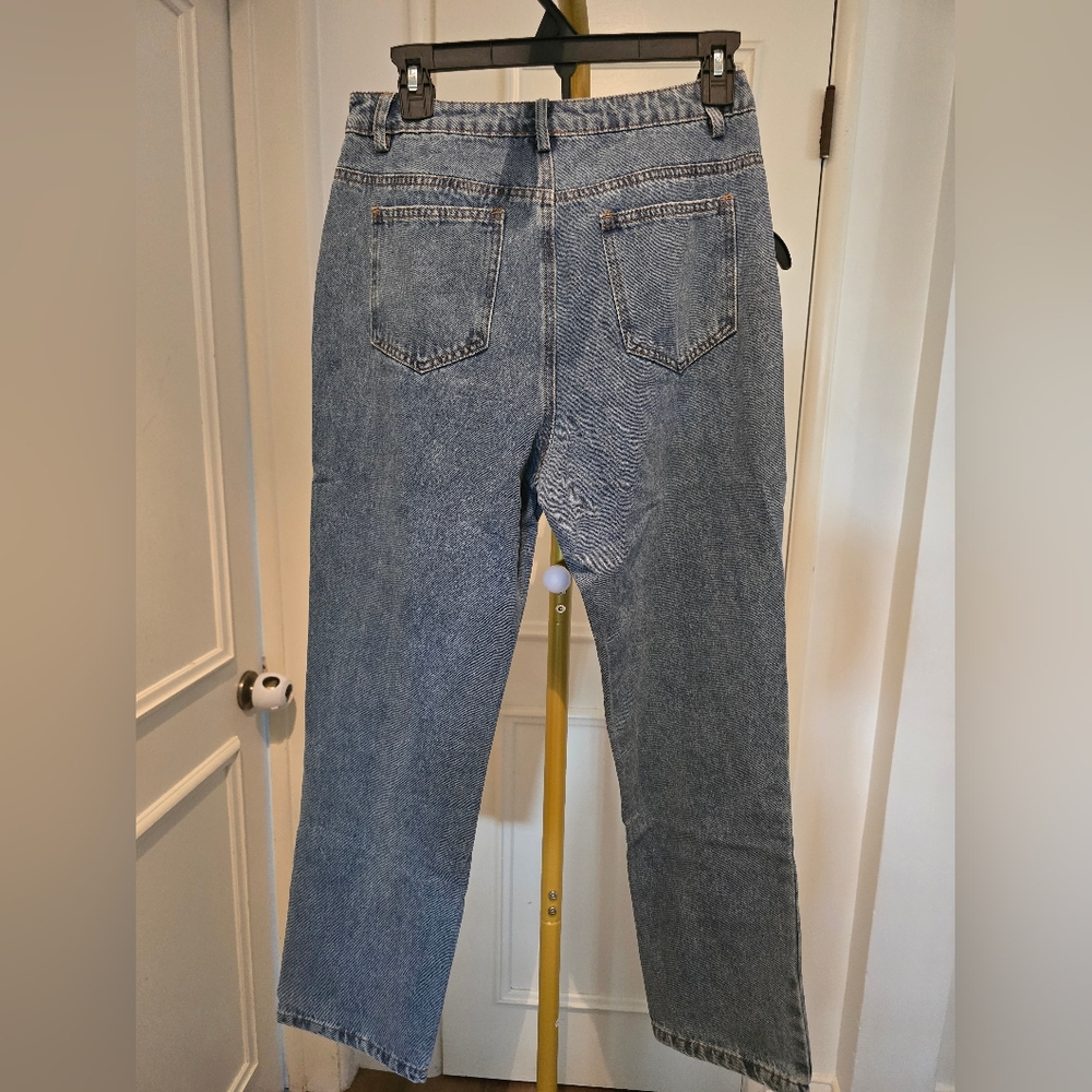 LE LIS Collection High Rise Blue Jeans - Picture 6 of 9